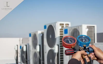 Impianto di condizionamento industriale: HVAC, UTA e free cooling per capannoni e stabilimenti